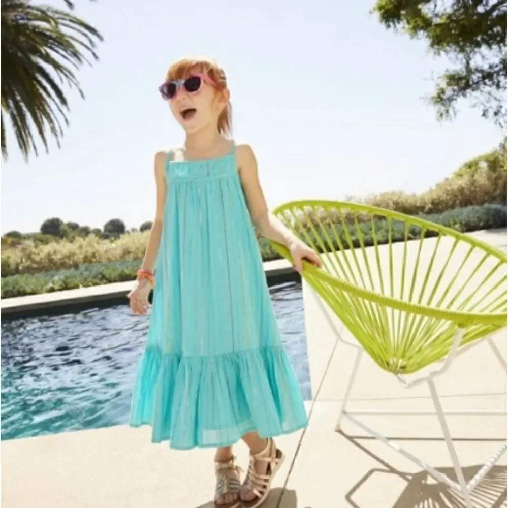 Girls Lurex Dress
